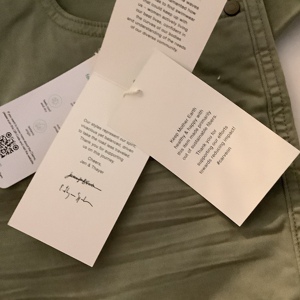 Carve Designs Twill Short Olive Women’s - Picture 7 of 8